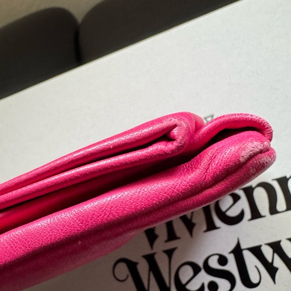 Prada pink soft leather pouch clutch wallet - Picture 11 of 16